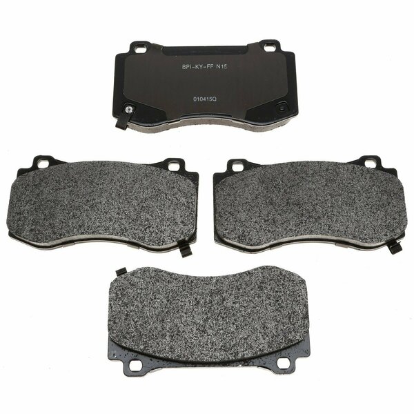 R/M Brakes BRAKE PADS OEM OE Replacement; Metallic MGD1240M